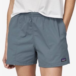 NWT PATAGONIA Funhoggers short, plume grey XS